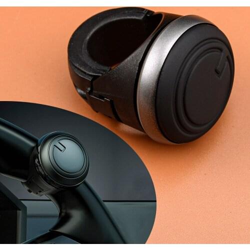 Universal Car Truck Steering Wheel Aid Power Handle Assister Spinner Knob Ball 360 Degree Black