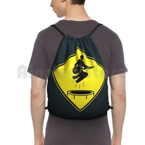 You Enjoy Mini-Tramps Backpack Drawstring Bag Riding Climbing Gym Bag Phish Yem You Enjoy Myself Mike Gordon Trey Anastasio