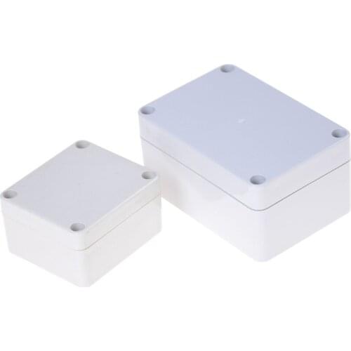 Waterproof Plastic Enclosure Box Electronic Project Instrument Case Outdoor Junction Box Housing DIY 1Pc