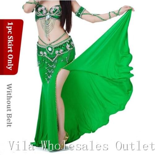 Belly dance skirt dancing costume indian dance skirt clothes bellydance skirt 1pc skirt 10 color 701