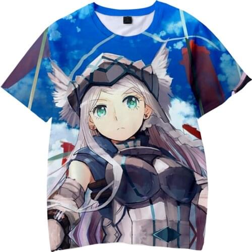 Log Horizon Anime T-shirts 3D Prints Women Men Fashion Short Sleeve Tshirts Summer Casual Streetwear Clothes