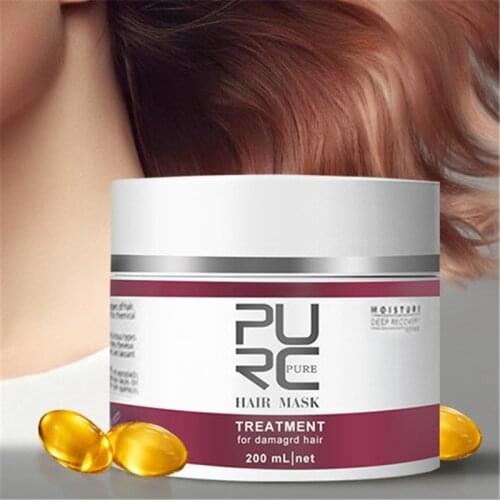 200ml Deep Conditioner Restores Dry & Damaged Hair Moisturizing Anti Frizz Hair Mask Hair Masque Restoration Hair Care