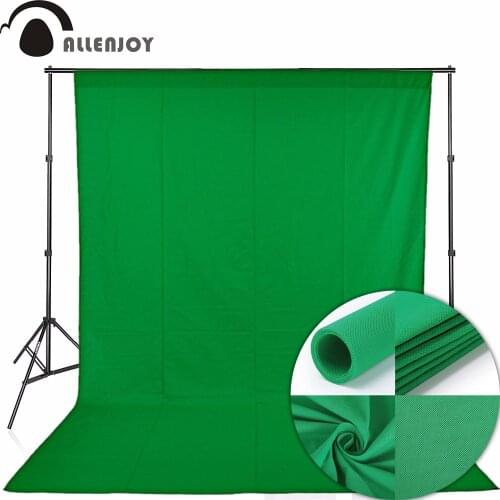 Allenjoy Green screen Chromakey portrait photography keying backdrop background non-woven fabric Professional for Photo Studio