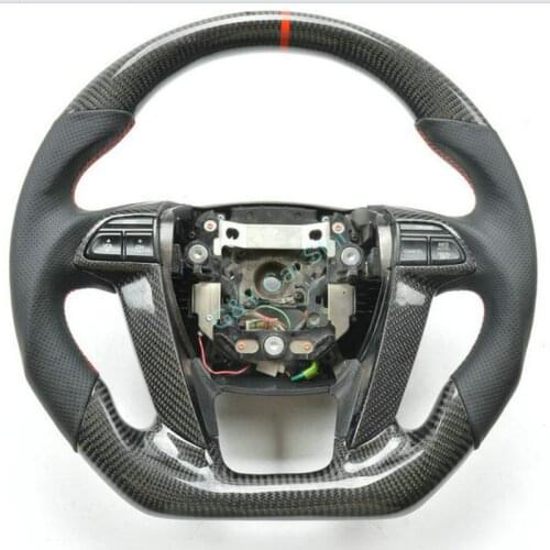 Customized 100% Carbon fiber Car Steering Wheel For 8 Generation Honda Accord