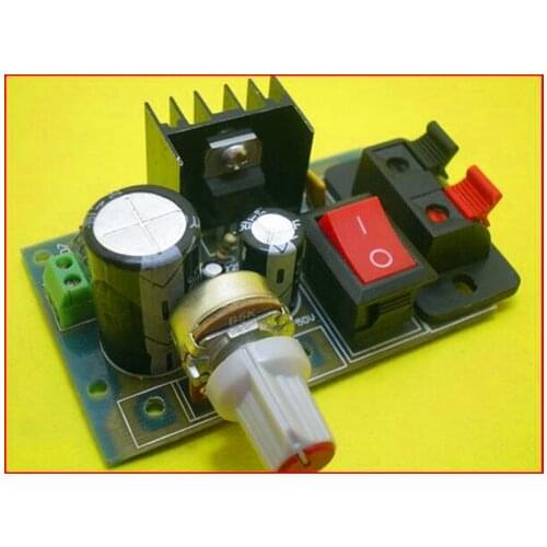 Free Shipping!!! electronic Import module LM317 adjustable adjustable power supply board / AC and DC input