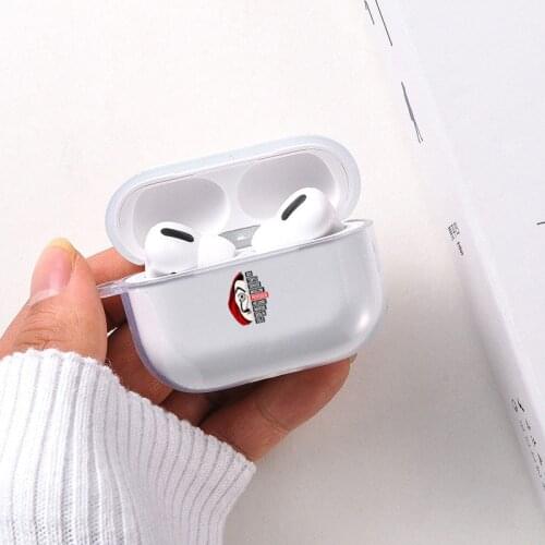 Spain TV La Casa De Papel Earphone Case for Airpod Pro Money Heist House of Paper Soft Cover for Wireless Earphone Cover