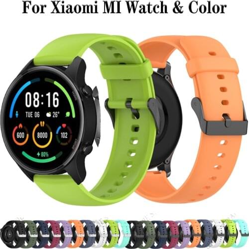 For Xiaomi MI Watch / MI Watch Color Strap Quick release Wristband sports Bracelet Watchbands 22mm Watch Band For Realme Watch 2