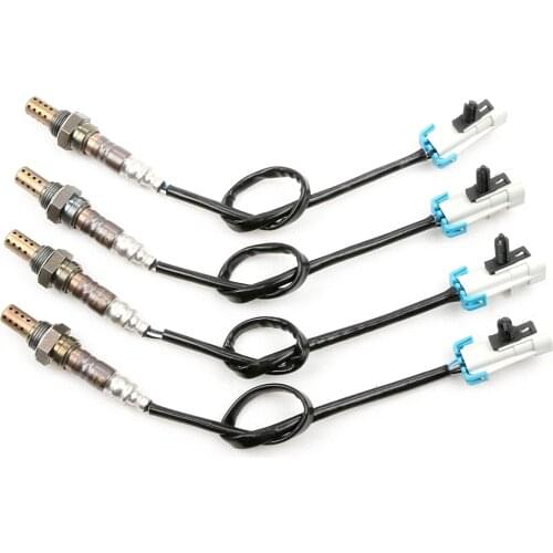 O2 Oxygen Sensor Upstream Downstream 4Pcs Replacement for Cadillac Escalade Chevrolet Silverado Suburban More Replaces 234-4668