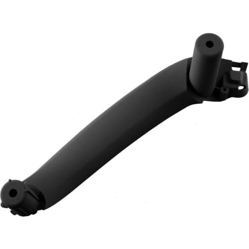 DWCX Car Black Rear Right Interior Door Pull Handle Trim Cover Fit for BMW X3 F25 X4 F26 2017- 2015 2014 2013 2012 2011