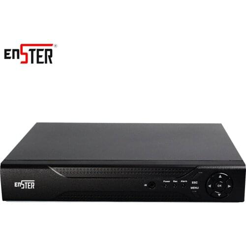 Enster 4CH AHD DVR HD 1080P CCTV DVR 1 Audio Input 1 Audio Output Hybrid 6 in 1 DVR