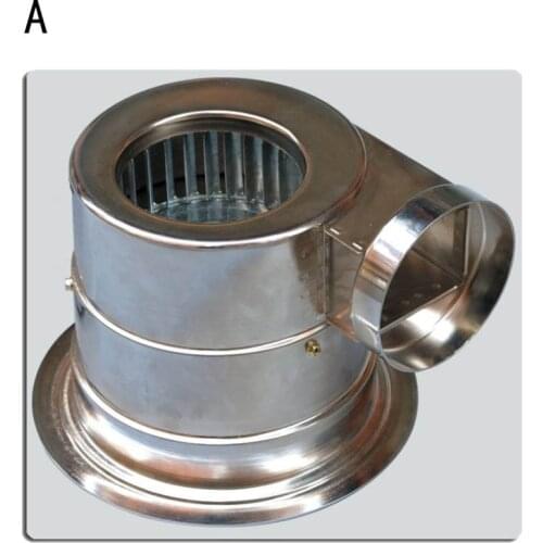 Korean barbecue exhaust fan bbq exhaust fan bbq blower fan ventilation fan telescopic tube smoker blower fan bbq accessories 75W