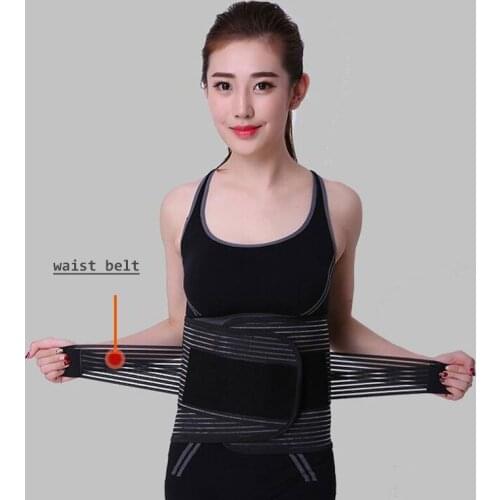 ALL FIT IN Waist Brace Corset For Posture Corrector Back Support Belt Waist Trainer Support Brace Hot Shapers Lumbar Protection
