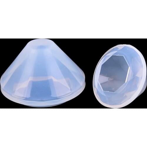 2017 New Arrival Two Sizes Diamond Shape Silicone Mold Mould Resin Pendant Jewelry Making Mold DIY Craft Tool Nail Art Tools