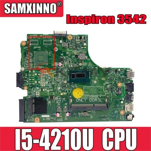 Original Laptop motherboard For DELL Inspiron 3542 3442 SR1EF I5-4210U Mainboard CN-06YPRH 06YPRH 13269-1