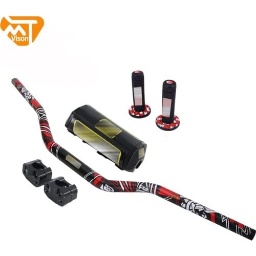 28mm 1 1/8" Motorcross Handlebar Handle Bar 800mm For Yamaha YZF250 YZF450 YZ250F YZ450F WRF 125 250 250F 450F R1 R6 CRF EXC SXF