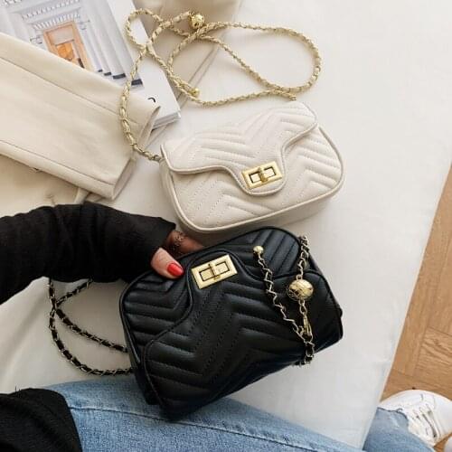 For Women 2022 Fashion Sac A Main Female Shoulder Bag Female Handbags And Purses V-line Crossbody Bag