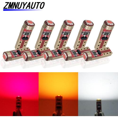 ZMNUYAUTO LED Lamps W3W (W2.1x9.5d)