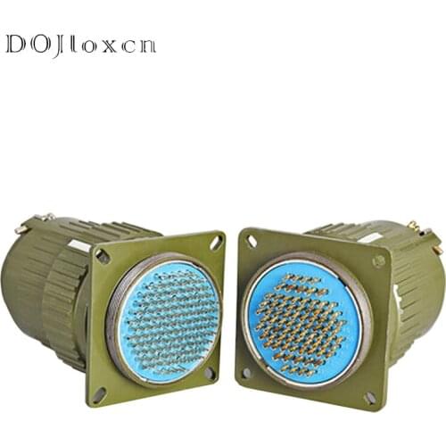 1 Set 81 120 Pin Y50M Series Y2M-81 120 US Military Standard Y50M-81TK Y50M-120TK Aviation Plug Male And Female Connector