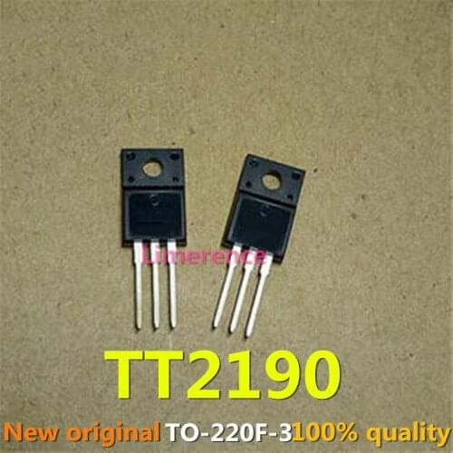 10pcs TT2190 Triode TV power supply tube TO-220F color TV with resistance small tube