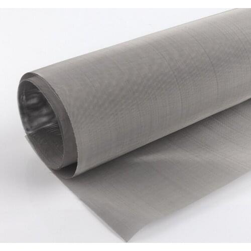 30m/roll 250~500Mesh 304 Stainless Steel Filter Mesh Industry Food Medicine Air Filtration SS Netting