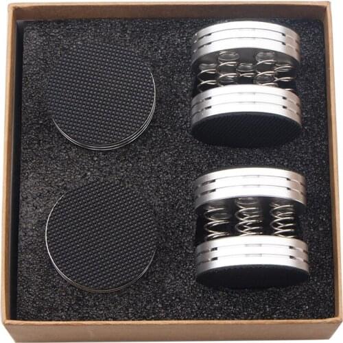 4PCS HiFi Audio Foot Pad Aluminum Alloy Spring Shock Absorption Speaker Equipment Spike Feet Nail