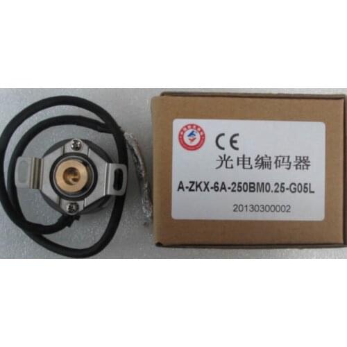 A-ZKX-6A-250BM-G05L brand new original authentic Yu Heng Hollow shaft incremental machine rotary encoder