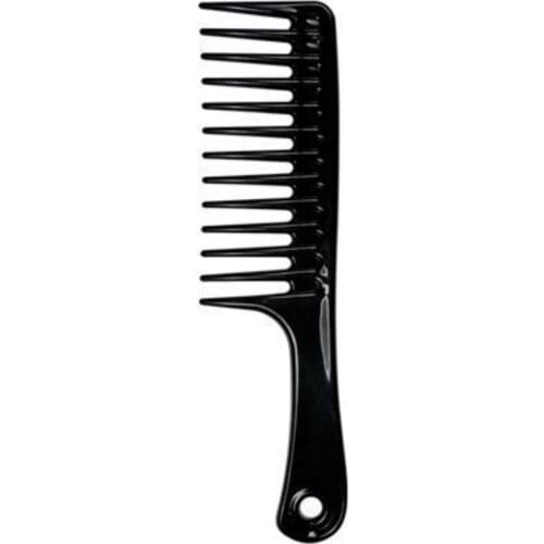 ABS Wide Comb Durable Styling Tool Wide Teeth Fork Comb Hair Brush Pompadour Hairstyle Hair Accessories Gift
