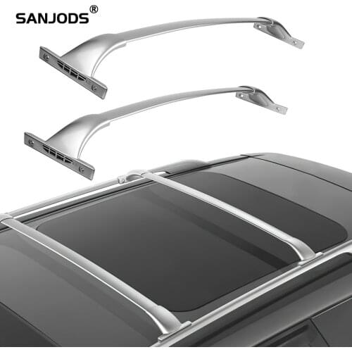 SANJODS Roof Rack Replacement For Nissan Rogue 2014 2015 2016 2017 2018 Bolt-On Top Rail Roof Rack Cross Bar Luggage Carrier