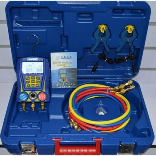 Digital Testing Manifolds Refrigeration Pressure Vacuum Gauge WK-6889