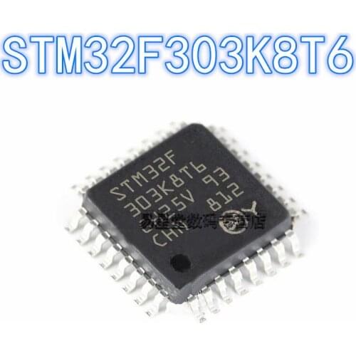 1PCS 100% new original authentic STM32F303K8T6 QFP-32 32F303K8T6 QFP32 32-bit microcontroller chip