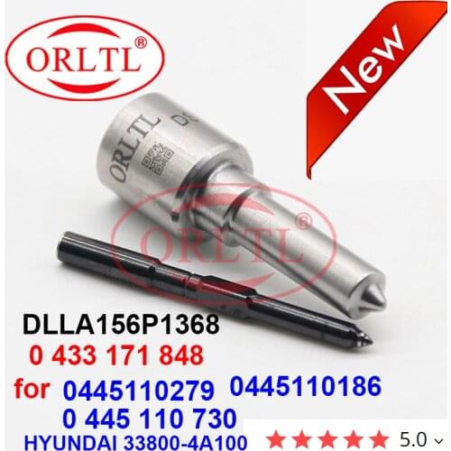 ORLTL Diesel Injector Nozzle DLLA156P1368 0 433 171 848 for HYUNDAI 33800-4A100 338004A100 0445110279 0445110186 0445110730