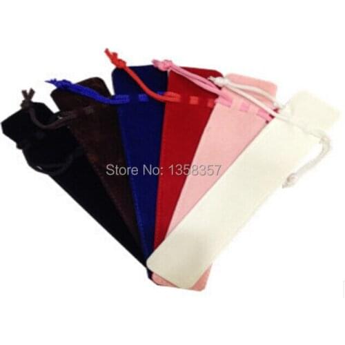 Direct Manufacturer velvet jewelry pouch velvet pouch pen pouch velvet recording pen pouch pen bag customize wholesale