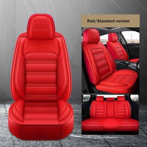 Universal PU Leath car seat cover leather for Chevrolet Cruze captiva landrover freelander 2 mazda 3 6 cx-5 auto accessories