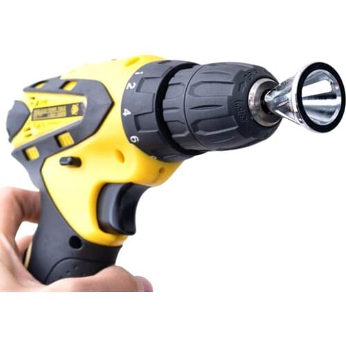 1Pc Durable Stainless Steel Deburring External Chamfer Tool Drill Bit Remove Burr Silver Accessories Hand Tools Woodworking