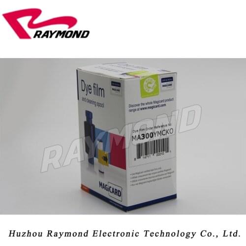 Magicard Enduro Rio Pro and Pronto Card Printers MA300 YMCKO Color Ribbon - 300 prints
