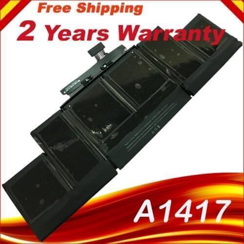 HSW 95Wh 10.95V A1417 Battery For Apple Macbook Pro 15" Inch A1398 Mid 2012 Early 2013 Retina MC975LL/A MC976LL/A MD831LL/A