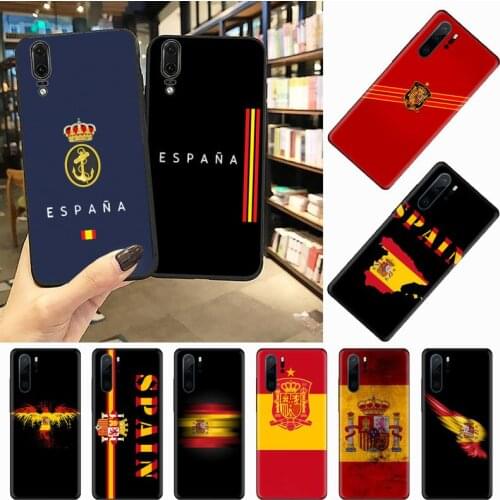 Spain Coat of Arms Flag art Phone Case For Huawei honor Mate P 10 20 30 40 Pro 10i 9 10 20 8 x Lite
