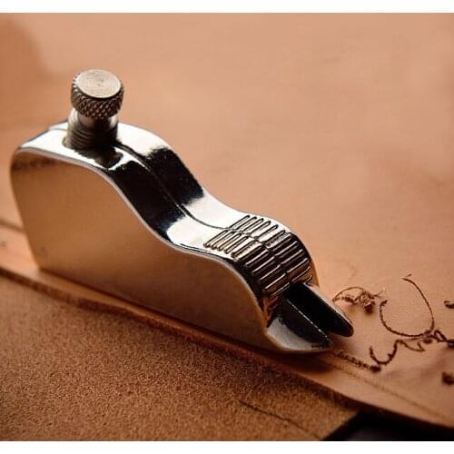 DIY Professional Stainless Steel Leather Craft Adjustable Pro Stitching Groover Crease Leather Tools