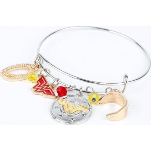 FANTASY UNIVERSE Super Torque Winner Acronym W Charm Crown Shield Pentagram Armor/Crystal A Bracelets&Bangle -25