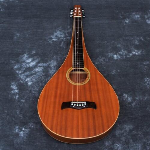 Teardrop style Weissenborn Hawaiian Guitar , mahogany wood, ready in store