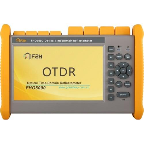 Grandway FHO5000 OTDR : SM MM 1625 PON OTDR can pass splitters Active fiber OTDR tester 850/1300/13101550/1490/1625 OTDR
