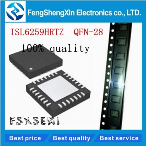 10pcs/lot 100% New ISL6259HRTZ ISL6259 6259HRTZ QFN-28 Chipset