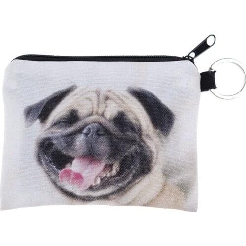 2021 New Design 3D Printing Oxford Cloth Zero Wallet Multi Function Key Bag Card Bag Coin Wallet AN024