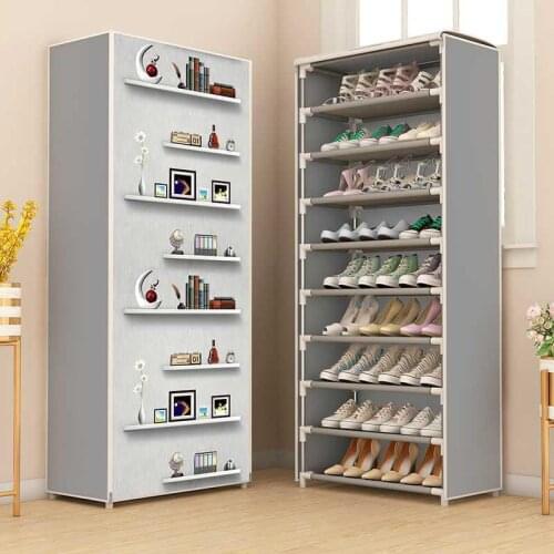 New Hot Multilayer Shoe Cabinet Dustproof Shoes Storage Easy to Install Space Saving Stand Holder Home Dorm Furniture Shoe Rack
