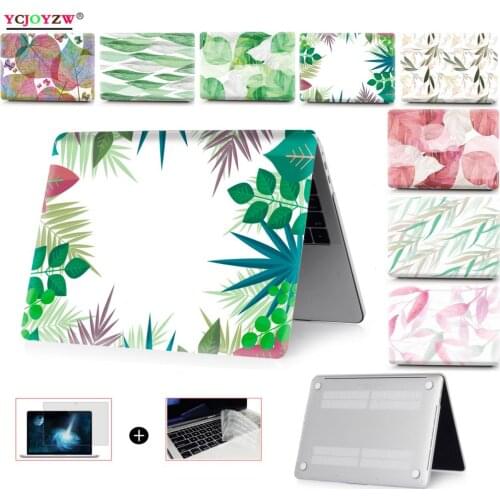 New leaf Case Cover for MacBook Air13 inch A1466 A1932 A2179 A2337 11 12 13 15 16 Pro Retina A1706 A1989 A2159A2289 A2251 A2338