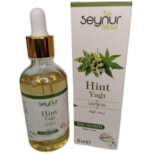 HİNT YAĞI 50 ML Castor Oil 50 ML زيت الخروع 50 مل Óleo de rícino 50 ML