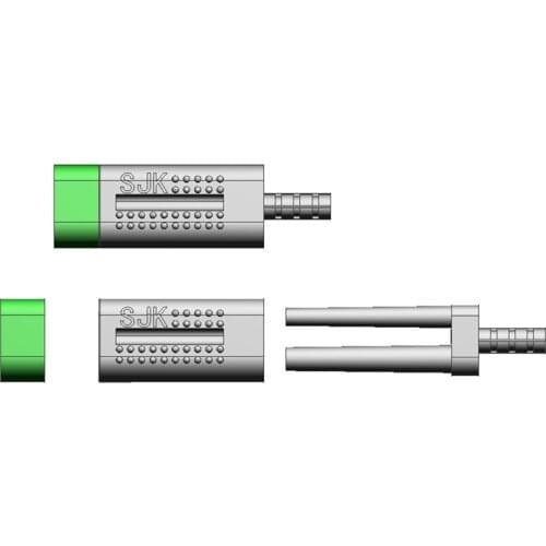 1000pcs Dental Lab Use Double Twin Master Pins with Sleeves and Rubber Caps On Stone Model Work Dowel Pin With Pindex