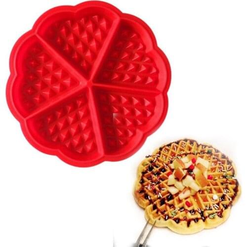 Family Silicone Cake Make Chocolate Mold Waffles Molds 5-Cavity Bundt Cake Oven Muffins Mould Cake Pan Mold Baking Moulds Tools