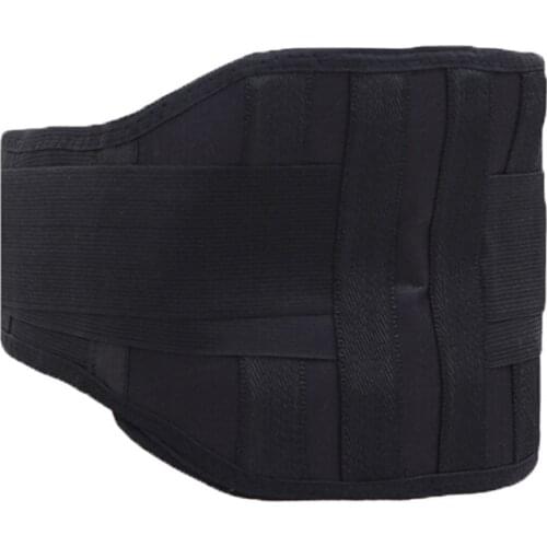 Double Banded Back Waist Support Belt Lumbar Pain Ache Relief Brace Adjustable Tourmaline Product Self Heating Magnets Therapy