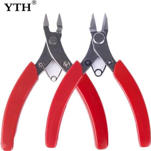 YTH cutting pliers wire cutter nippers tool for electrician pliers circlips YTH-101 5" mini pliers for clamps hand tools